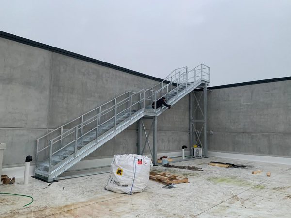 Eolo - CSG Scala accesso copertura, carpenteria industriale